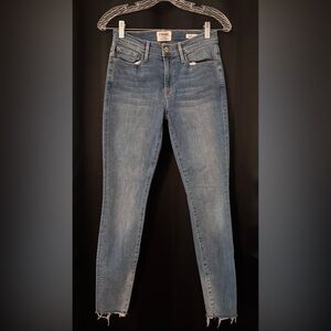 Frame Denim Women's Blue Skinny Jeans